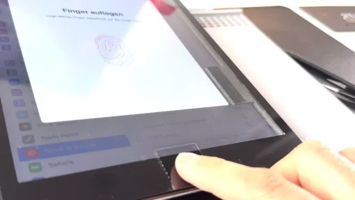 apple-ipad-9-display-glas-reparatur-touch-id-abschlusstest