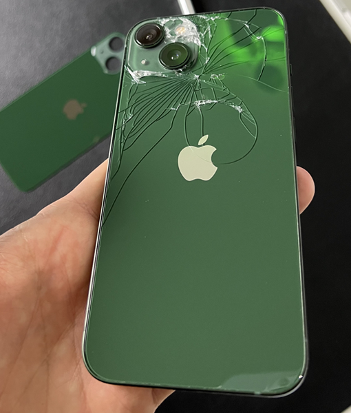 iphone 13 backcover glas reparatur auftrag