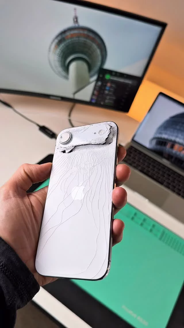 🎧👈🏻 | iPhone Air back glass replacement repair #iphonebackglassreplacement #iphoneairrepair #iphoneairbackglassrepair #ifixit #repairlife